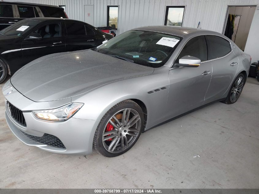 2017 Maserati Ghibli VIN: ZAM57XSA8H1204398 Lot: 39758799