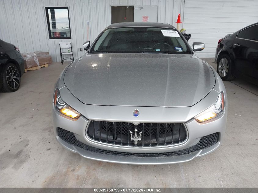 2017 Maserati Ghibli VIN: ZAM57XSA8H1204398 Lot: 39758799