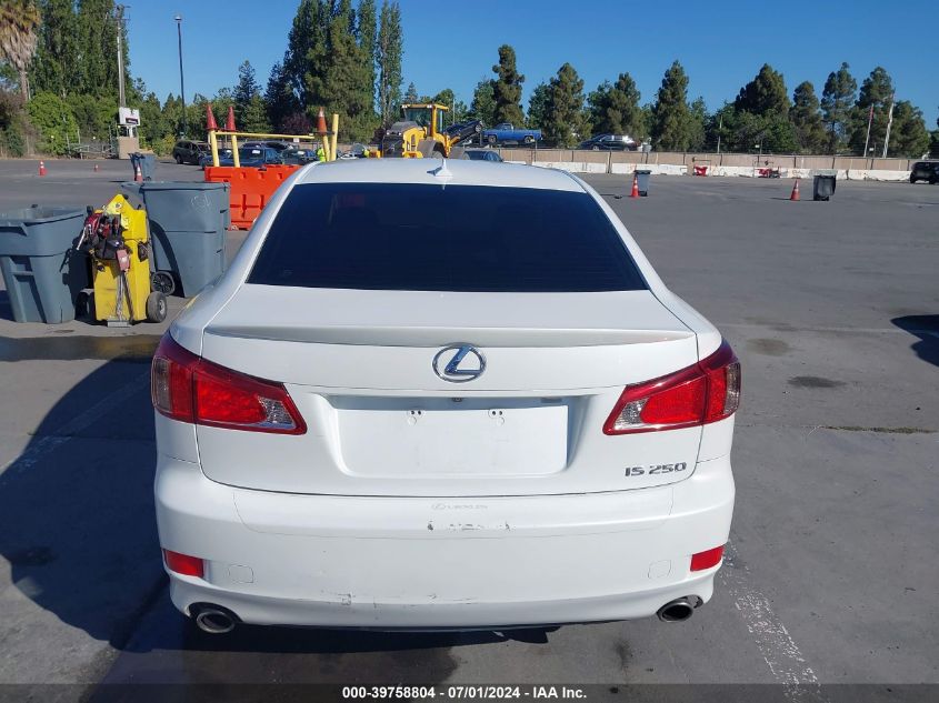 2012 Lexus Is 250 VIN: JTHBF5C23C5173325 Lot: 39758804