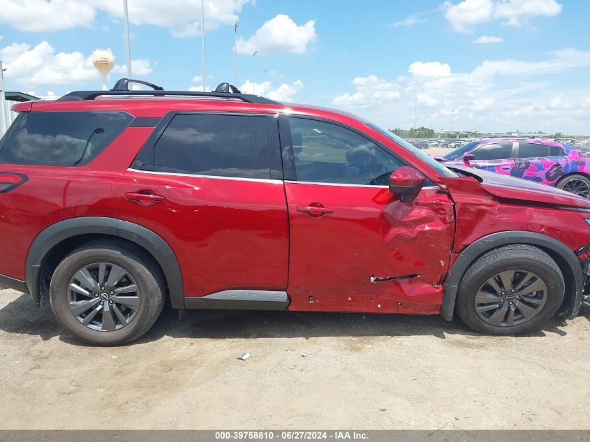 2024 Nissan Pathfinder Sv Fwd VIN: 5N1DR3BA3RC261208 Lot: 39758810