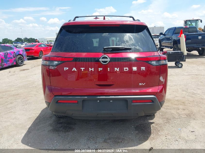 2024 Nissan Pathfinder Sv Fwd VIN: 5N1DR3BA3RC261208 Lot: 39758810