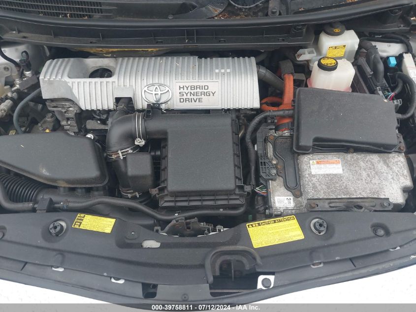 2010 Toyota Prius Iii VIN: JTDKN3DU4A1271891 Lot: 39758811