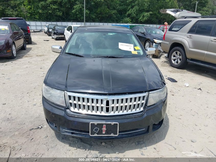 2007 Lincoln Mkz VIN: 3LNHM26T77R637042 Lot: 39758821