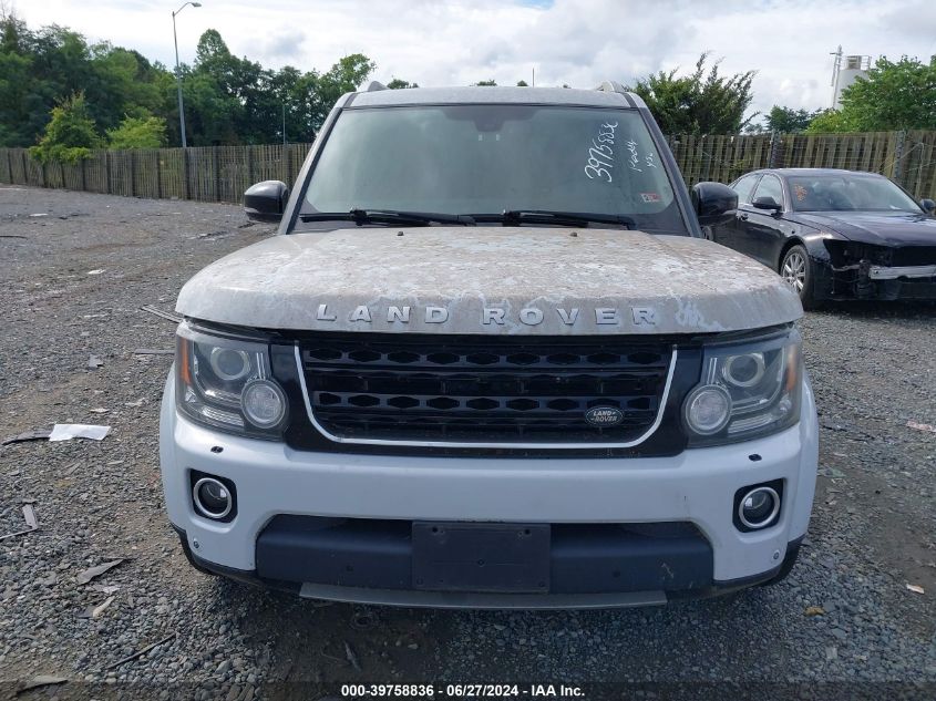 2016 Land Rover Lr4 VIN: SALAK2V66GA823732 Lot: 39758836