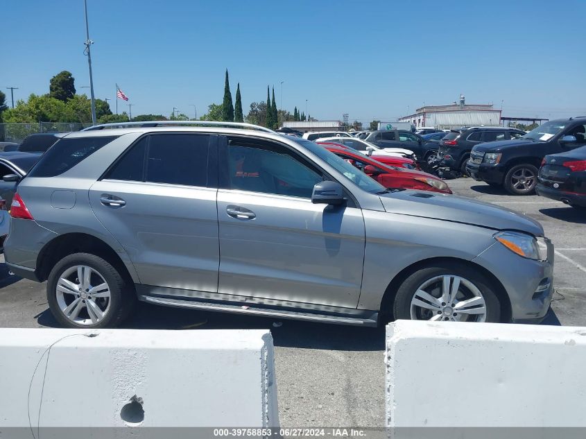 2015 MERCEDES-BENZ ML 350 4MATIC - 4JGDA5HB7FA551476