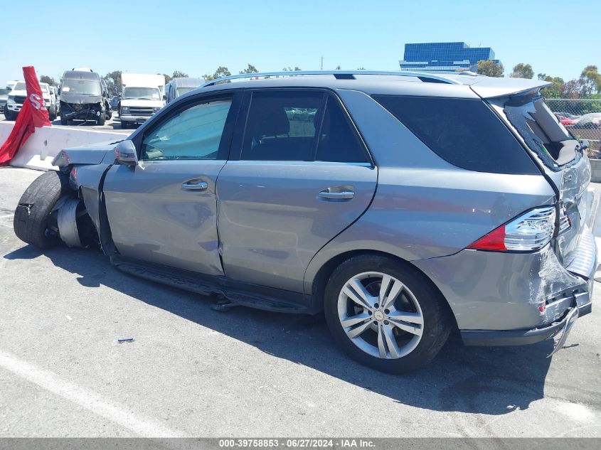 2015 MERCEDES-BENZ ML 350 4MATIC - 4JGDA5HB7FA551476