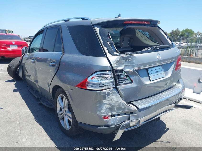 2015 MERCEDES-BENZ ML 350 4MATIC - 4JGDA5HB7FA551476