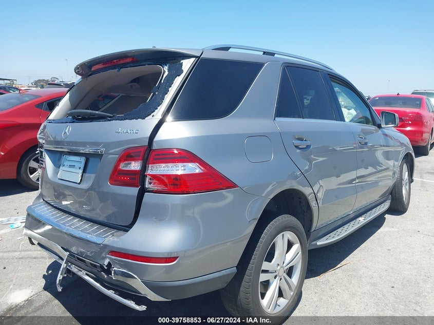 2015 MERCEDES-BENZ ML 350 4MATIC - 4JGDA5HB7FA551476