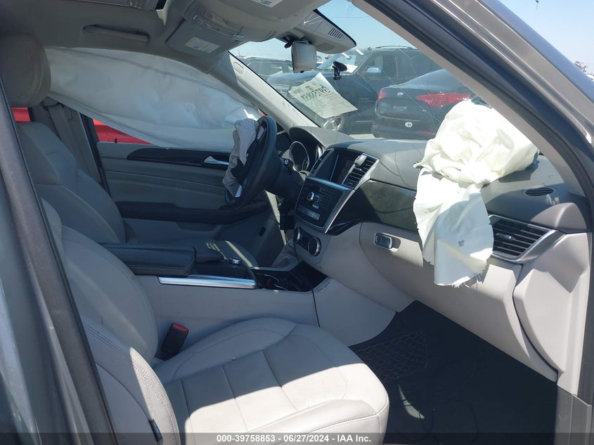 2015 MERCEDES-BENZ ML 350 4MATIC - 4JGDA5HB7FA551476