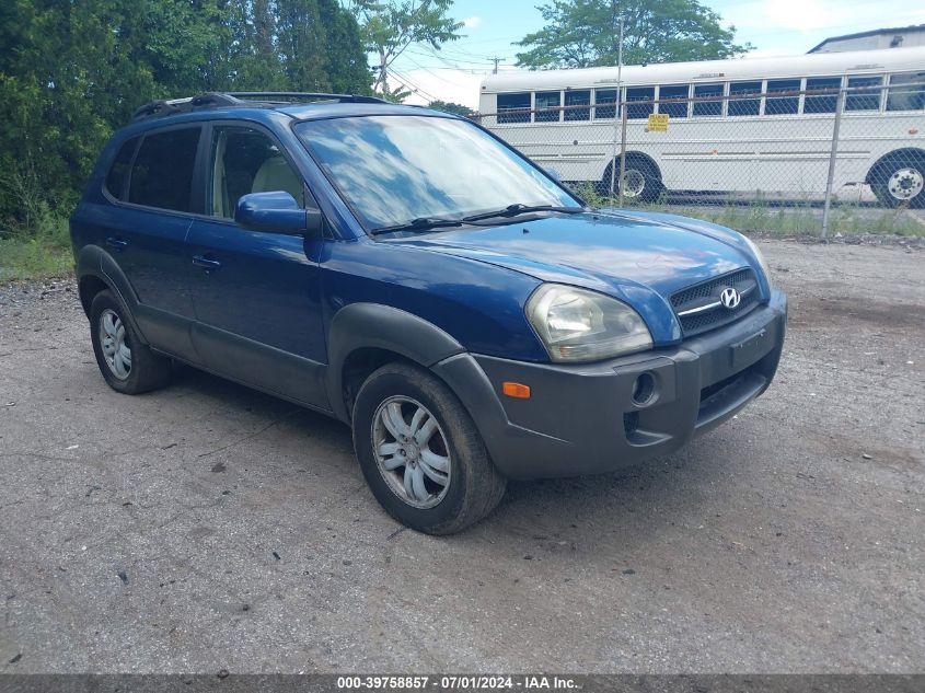 2006 Hyundai Tucson Gls/Limited VIN: KM8JN12D36U304920 Lot: 39758857