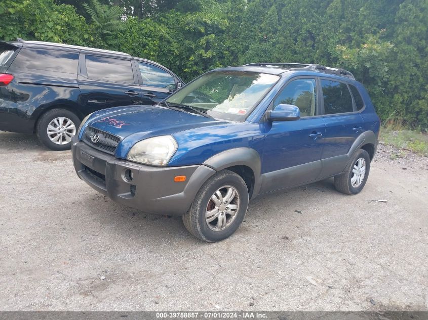 2006 Hyundai Tucson Gls/Limited VIN: KM8JN12D36U304920 Lot: 39758857