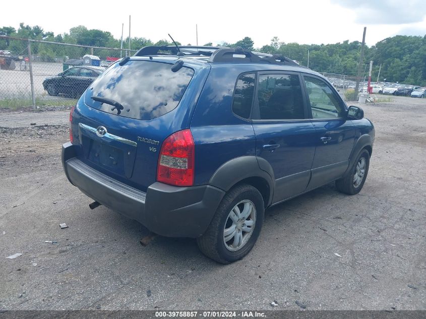 2006 Hyundai Tucson Gls/Limited VIN: KM8JN12D36U304920 Lot: 39758857