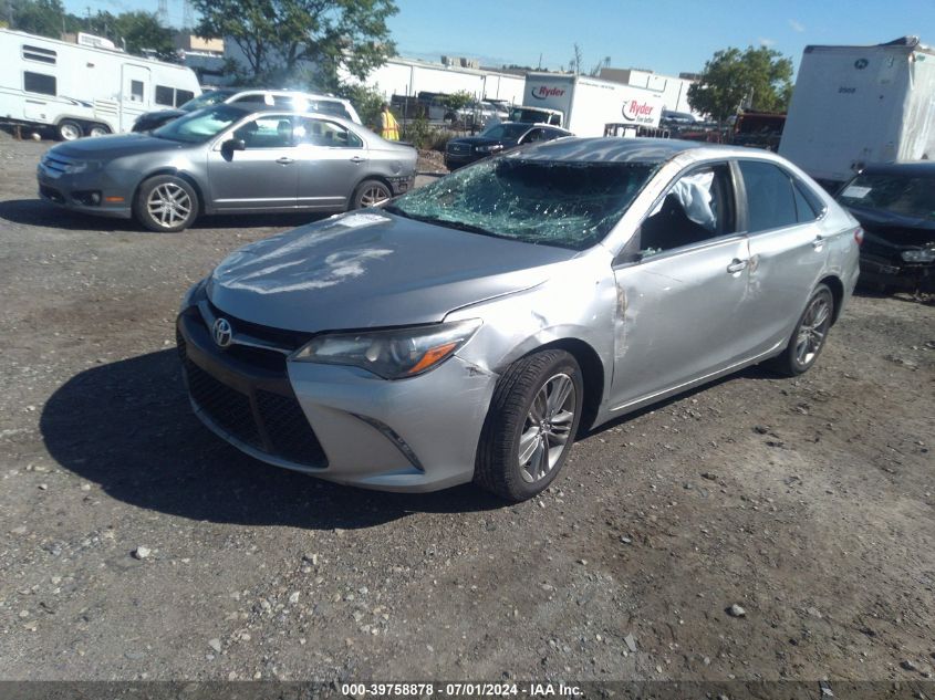 2016 Toyota Camry Se VIN: 4T1BF1FK4GU145837 Lot: 39758878