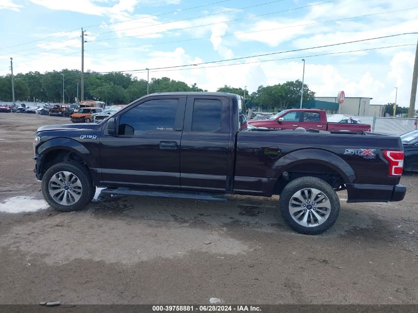 2018 Ford F-150 Super Cab VIN: 1FTEX1EP9JKC44054 Lot: 39758881