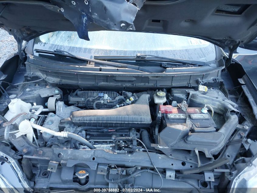 2016 Nissan Rogue S/Sl/Sv VIN: KNMAT2MV6GP668576 Lot: 39758882