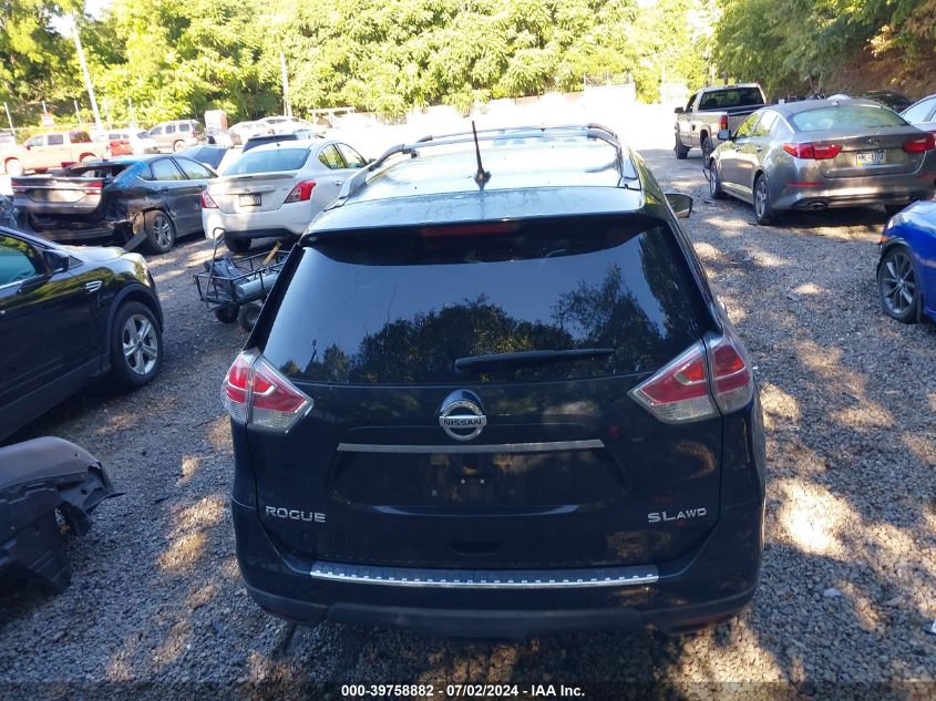2016 Nissan Rogue S/Sl/Sv VIN: KNMAT2MV6GP668576 Lot: 39758882