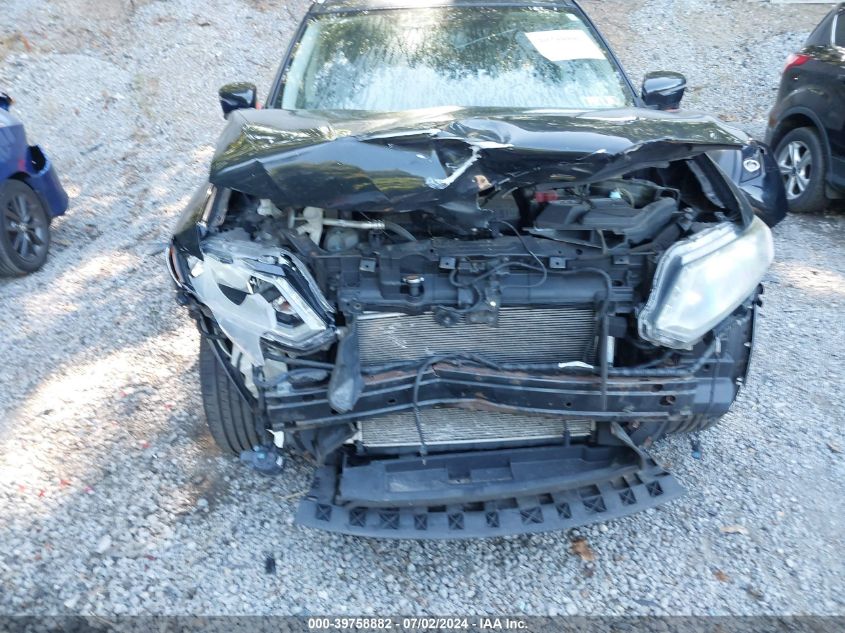 2016 Nissan Rogue S/Sl/Sv VIN: KNMAT2MV6GP668576 Lot: 39758882