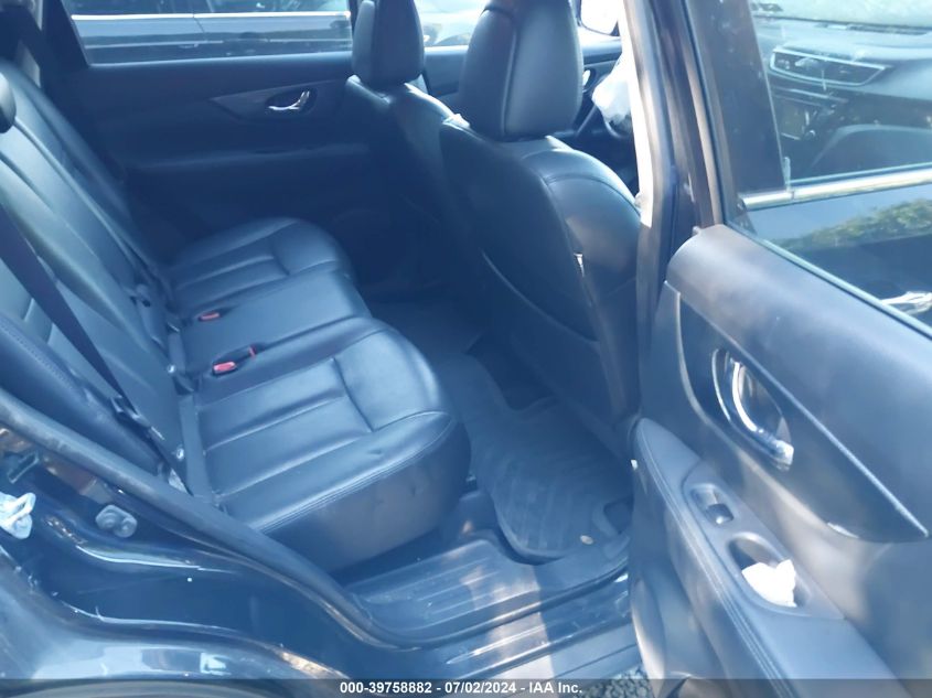 2016 Nissan Rogue S/Sl/Sv VIN: KNMAT2MV6GP668576 Lot: 39758882