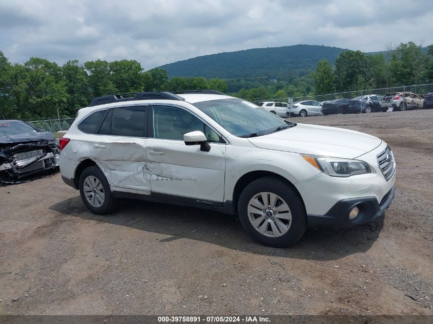 2017 Subaru Outback 2.5I Premium VIN: 4S4BSACCXH3218208 Lot: 39758891