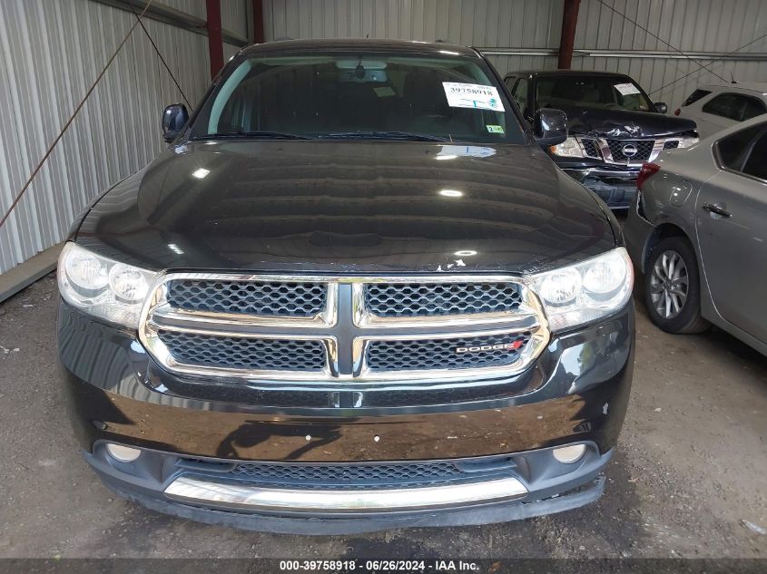 2012 Dodge Durango Sxt VIN: 1C4RDJAG3CC312510 Lot: 39758918