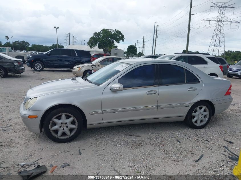 2003 Mercedes-Benz C 240 VIN: WDBRF61J93F383792 Lot: 39758919