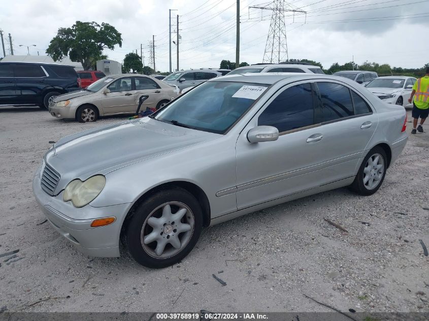 WDBRF61J93F383792 | 2003 MERCEDES-BENZ C 240