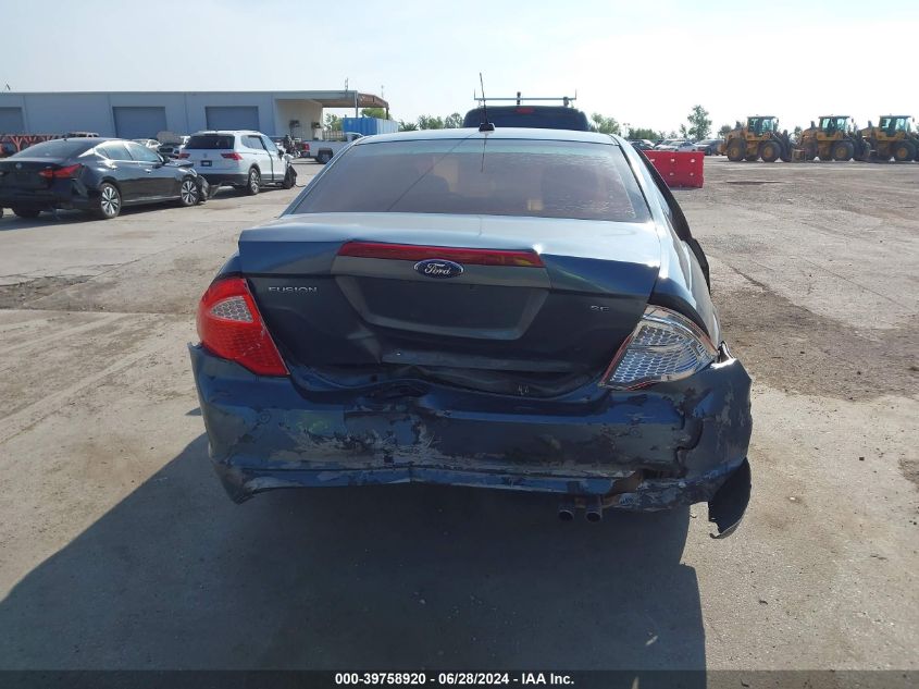 2011 Ford Fusion Se VIN: 3FAHP0HA0BR238273 Lot: 39758920