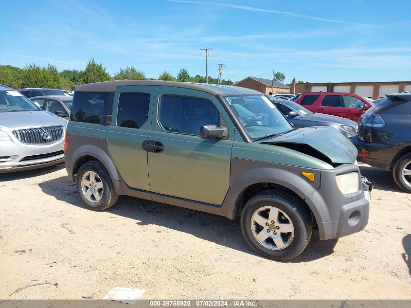 2003 Honda Element Ex VIN: 5J6YH28593L044972 Lot: 39758928