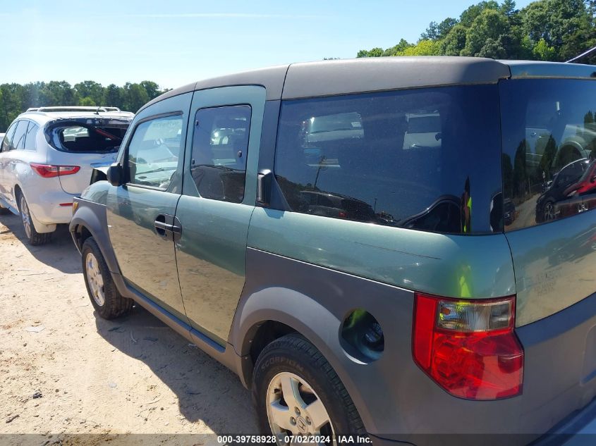 2003 Honda Element Ex VIN: 5J6YH28593L044972 Lot: 39758928