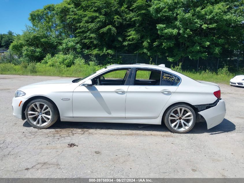 2014 BMW 535I xDrive VIN: WBA5B3C58ED530335 Lot: 39758934