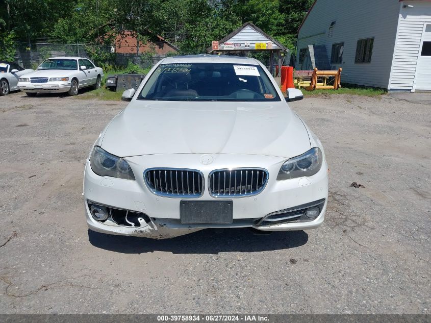 2014 BMW 535I xDrive VIN: WBA5B3C58ED530335 Lot: 39758934