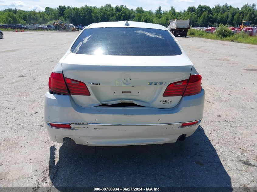 2014 BMW 535I xDrive VIN: WBA5B3C58ED530335 Lot: 39758934