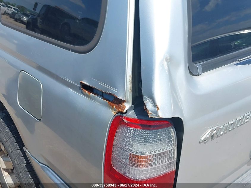 2000 Toyota 4Runner VIN: JT3GM84R8Y0064085 Lot: 39758943