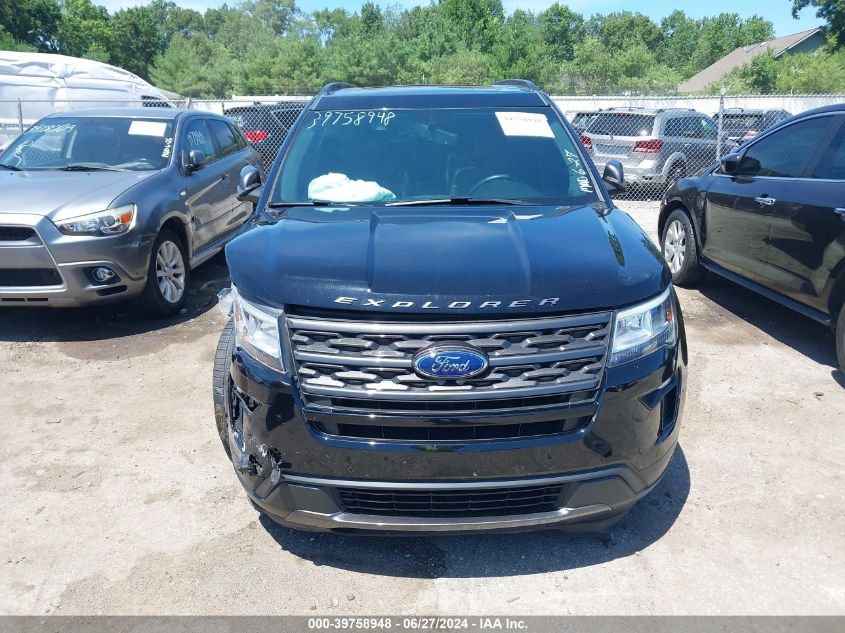 2018 Ford Explorer Xlt VIN: 1FM5K8D82JGB41803 Lot: 39758948