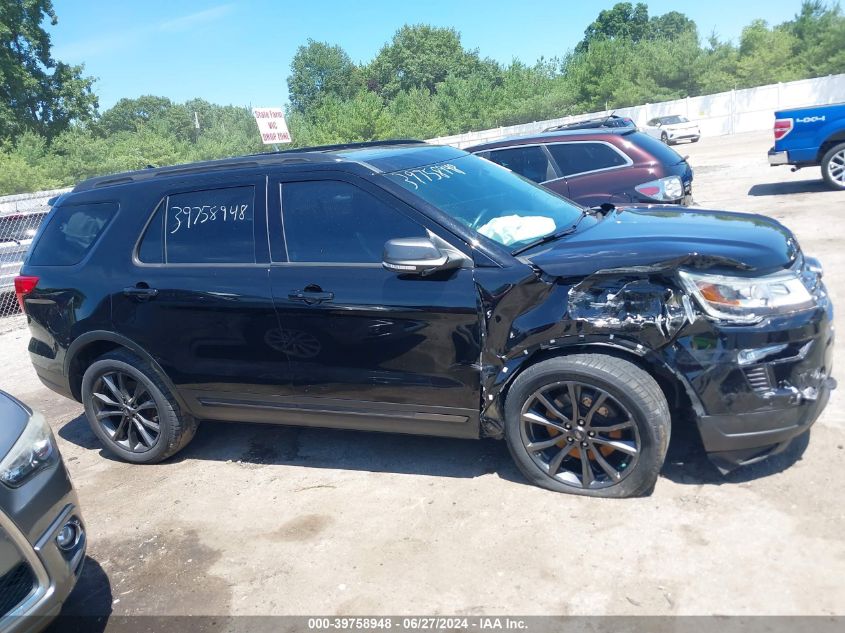 2018 Ford Explorer Xlt VIN: 1FM5K8D82JGB41803 Lot: 39758948