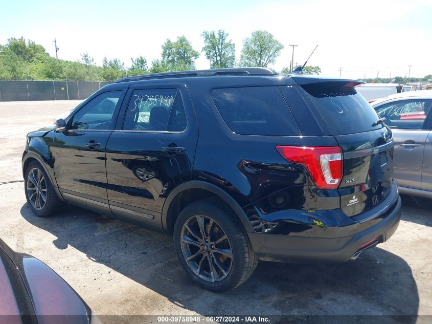 2018 Ford Explorer Xlt VIN: 1FM5K8D82JGB41803 Lot: 39758948