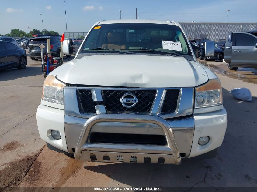 2013 NISSAN TITAN S/SV/SL/PRO-4X - 1N6BA0ED0DN308566