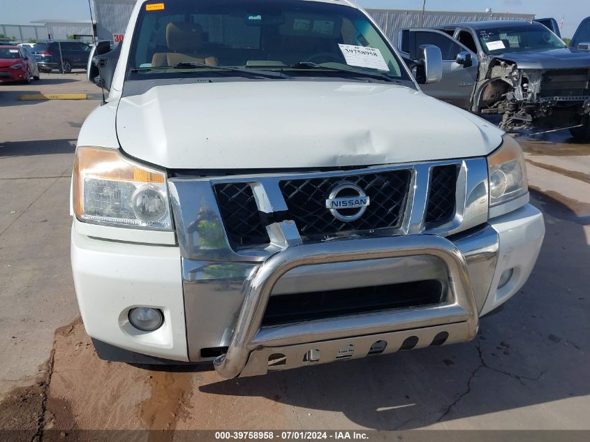 2013 Nissan Titan Sl VIN: 1N6BA0ED0DN308566 Lot: 39758958