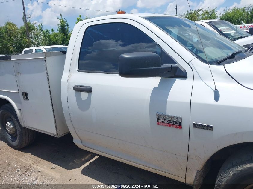 2011 Ram Ram 2500 St VIN: 3D6WP2ET4BG623652 Lot: 39758962