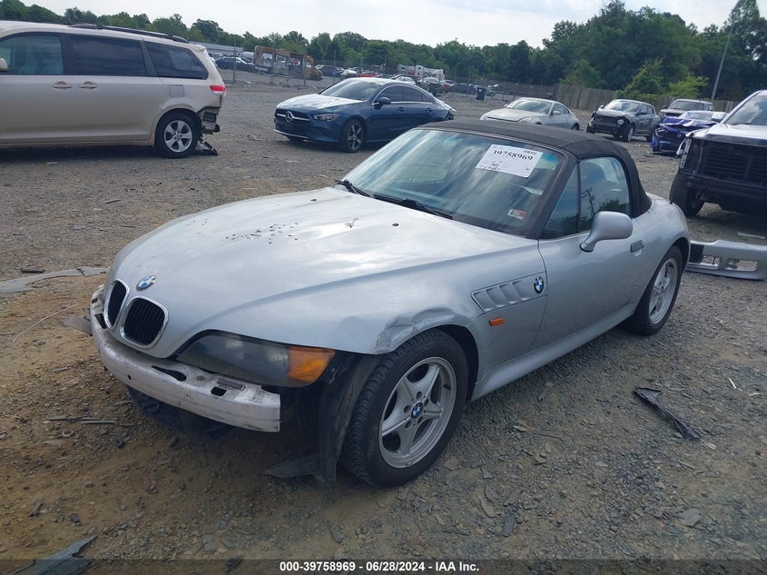 1996 BMW Z3 1.9 VIN: 4USCH7329TLB67971 Lot: 39758969