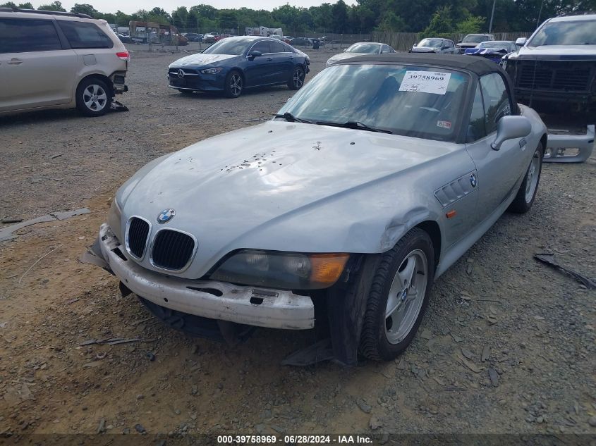 1996 BMW Z3 1.9 VIN: 4USCH7329TLB67971 Lot: 39758969