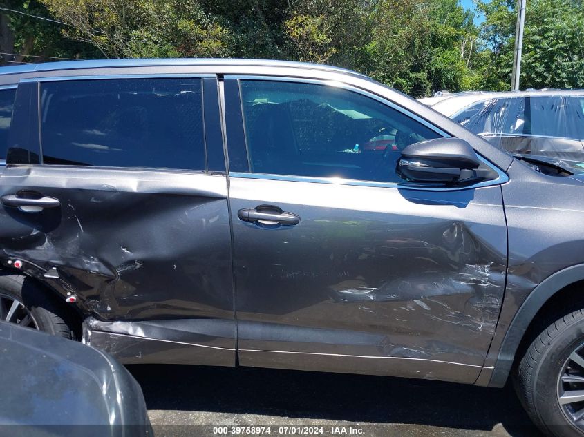 2018 Toyota Highlander Xle VIN: 5TDKZRFH2JS528797 Lot: 39758974