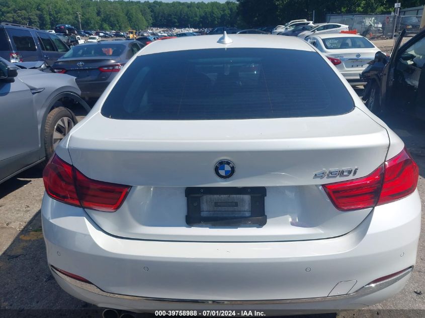 2019 BMW 430I Gran Coupe VIN: WBA4J1C5XKBM17853 Lot: 39758988