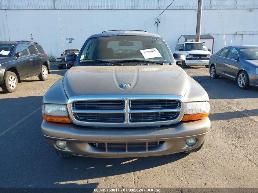 2003 Dodge Durango Slt VIN: 1D4HR48Z43F610782 Lot: 39759017