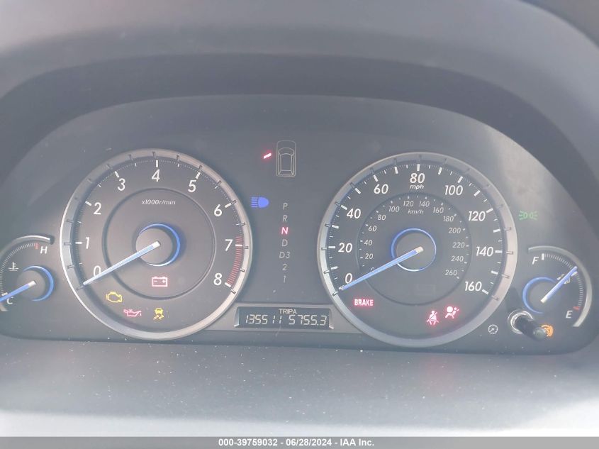 2010 Honda Accord Crosstour Ex-L VIN: 5J6TF1H52AL006197 Lot: 39759032