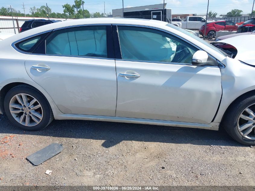 2013 Toyota Avalon Xle Premium VIN: 4T1BK1EB6DU017737 Lot: 39759036