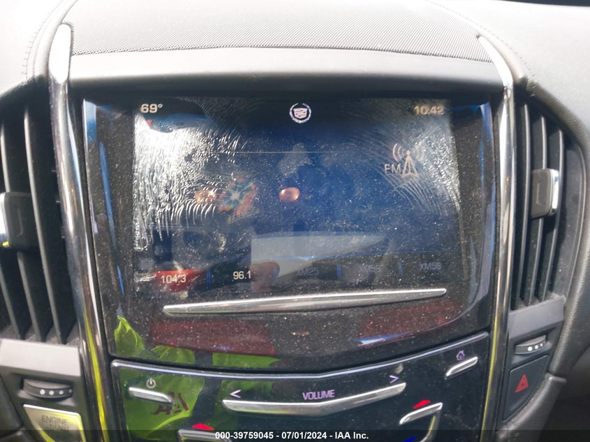 2014 CADILLAC ATS LUXURY - 1G6AH5SX7E0166207