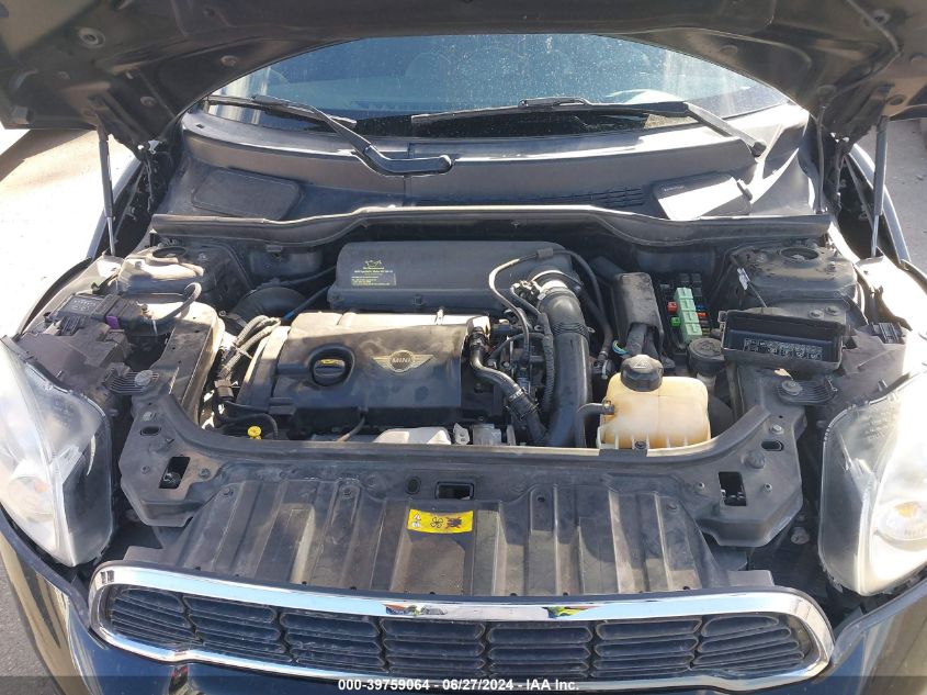 2012 Mini Cooper S Countryman VIN: WMWZC5C53CWL61465 Lot: 39759064