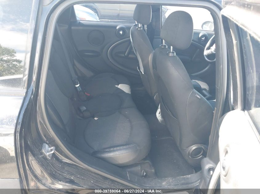 2012 Mini Cooper S Countryman VIN: WMWZC5C53CWL61465 Lot: 39759064