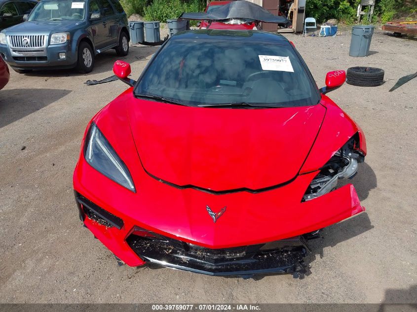 2021 Chevrolet Corvette Stingray Rwd 1Lt VIN: 1G1YA2D48M5124561 Lot: 39759077